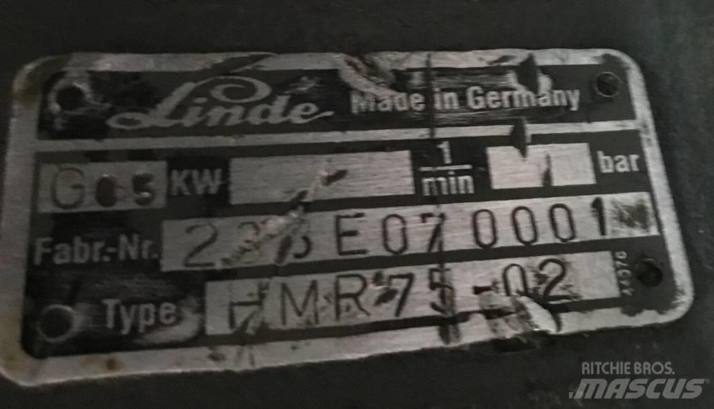 Linde HMR75 Hidraulikos įrenginiai