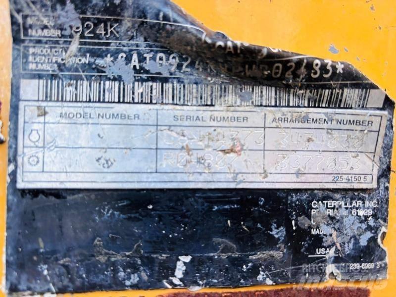CAT 924 K Naudoti ratiniai krautuvai