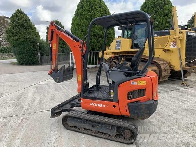 Kubota KX 018-4 Mini ekskavatoriai < 7 t