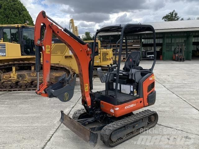 Kubota KX 018-4 Mini ekskavatoriai < 7 t