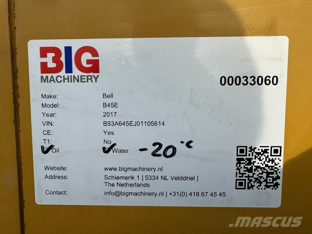 Bell B45E 6x6 Karjeriniai savivarčiai