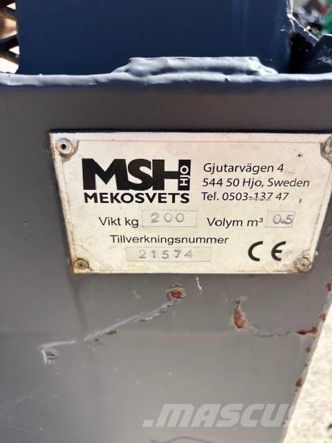 MSH Planeringskopa Kaušai