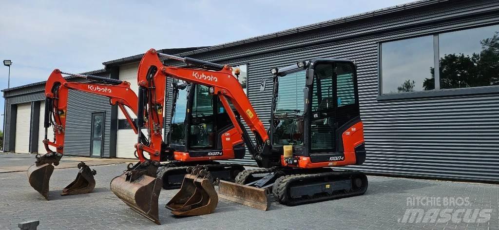 Kubota KX027-4 Mini ekskavatoriai < 7 t