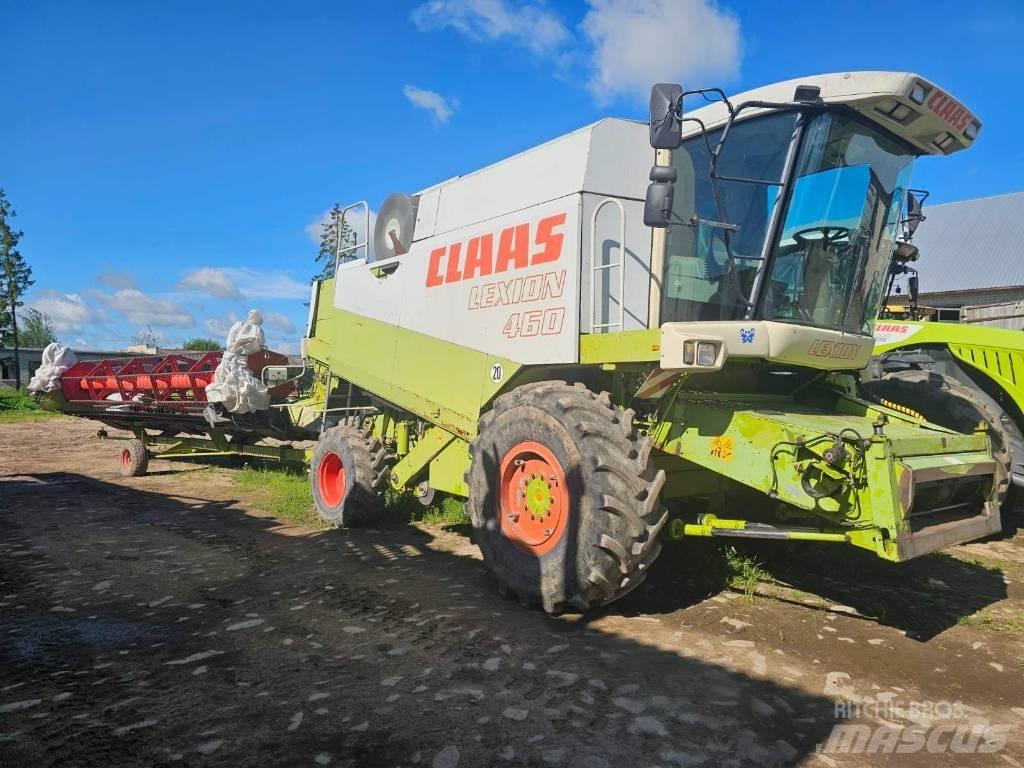 CLAAS Lexion 460 Derliaus nuėmimo kombainai