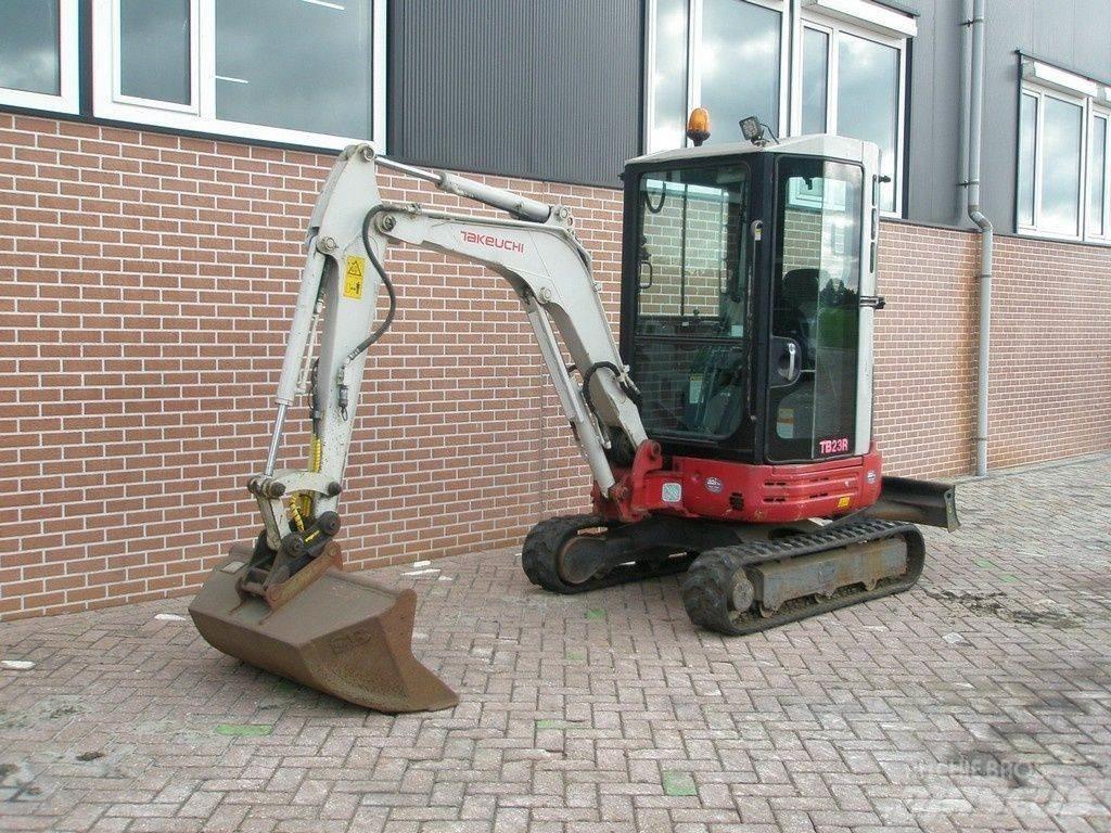 Takeuchi TB23R Mini ekskavatoriai < 7 t