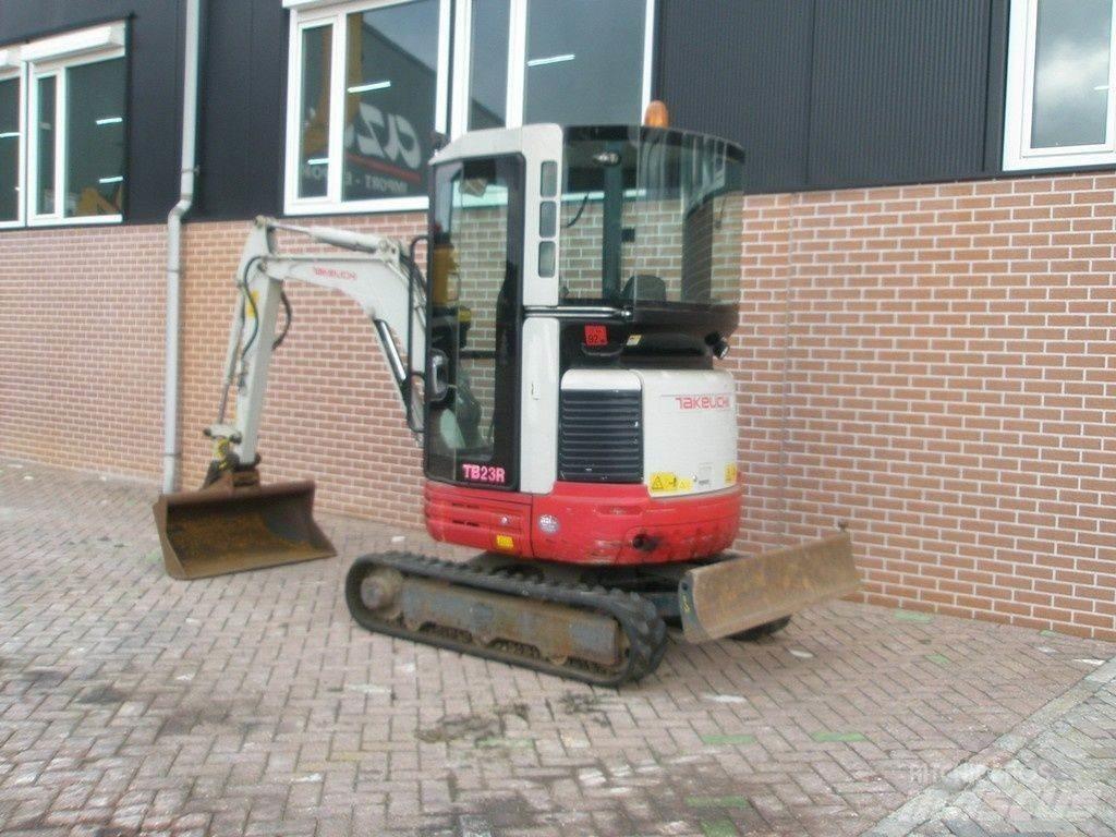 Takeuchi TB23R Mini ekskavatoriai < 7 t