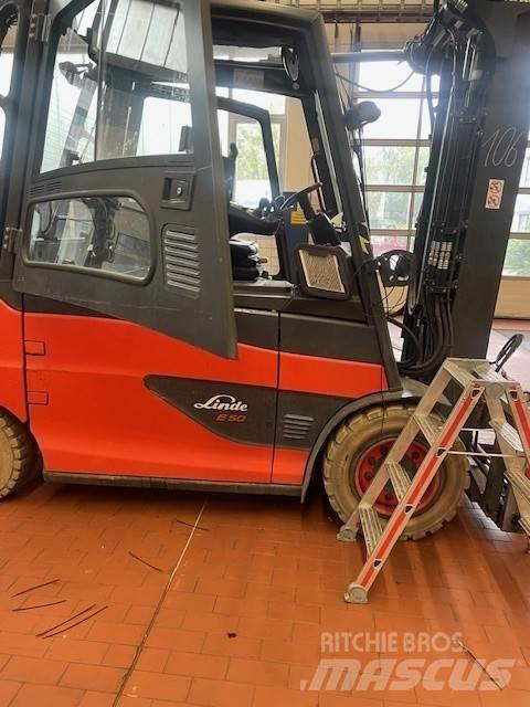 Linde E50/600HL Elektriniai šakiniai krautuvai