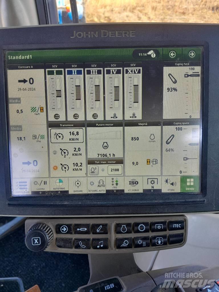 John Deere 6250R Traktoriai