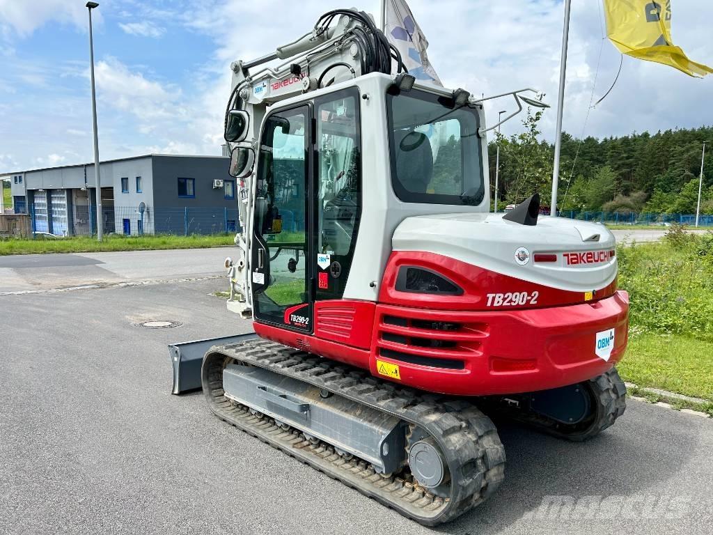 Takeuchi TB 290-2 CV Vidutinės galios ekskavatoriai 7-12 t