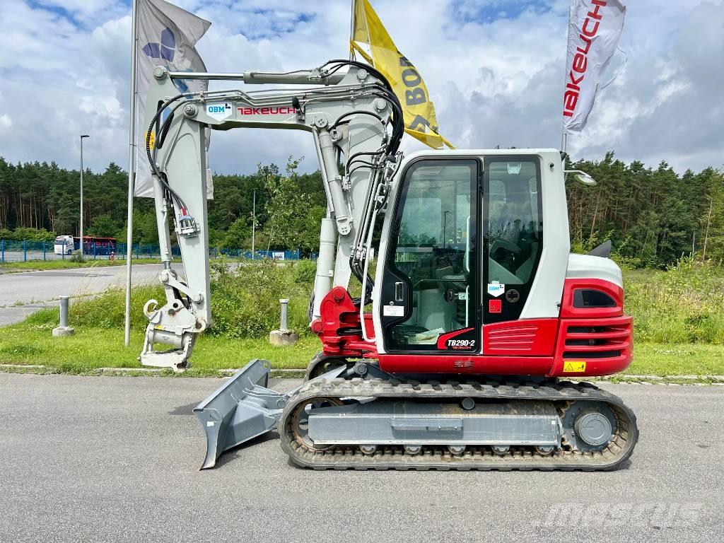 Takeuchi TB 290-2 CV Vidutinės galios ekskavatoriai 7-12 t
