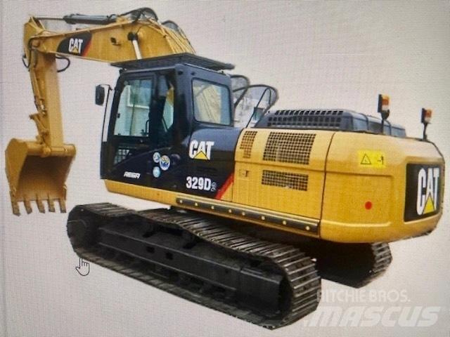 CAT 329 D Vikšriniai ekskavatoriai