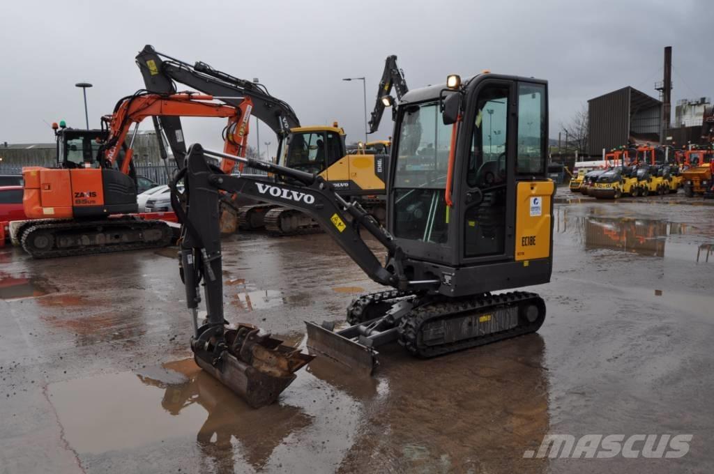 Volvo EC 18 E Mini ekskavatoriai < 7 t