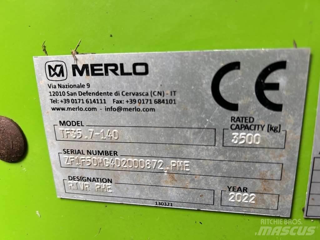Merlo TF35.7-140 Teleskopiniai krautuvai