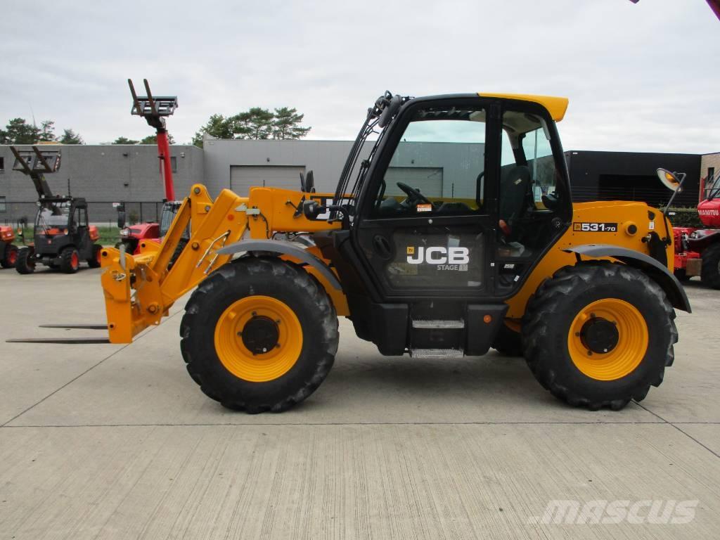 JCB 531-70 5AA (756) Teleskopiniai krautuvai
