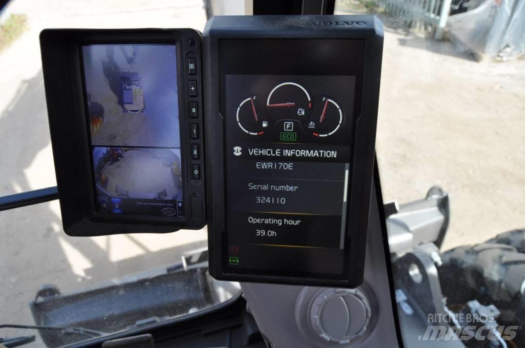 Volvo EWR 170 Ratiniai ekskavatoriai