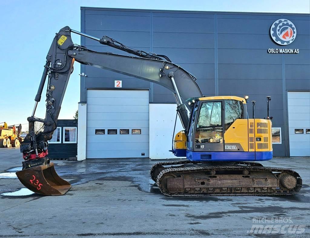 Volvo ECR 235 EL Vikšriniai ekskavatoriai