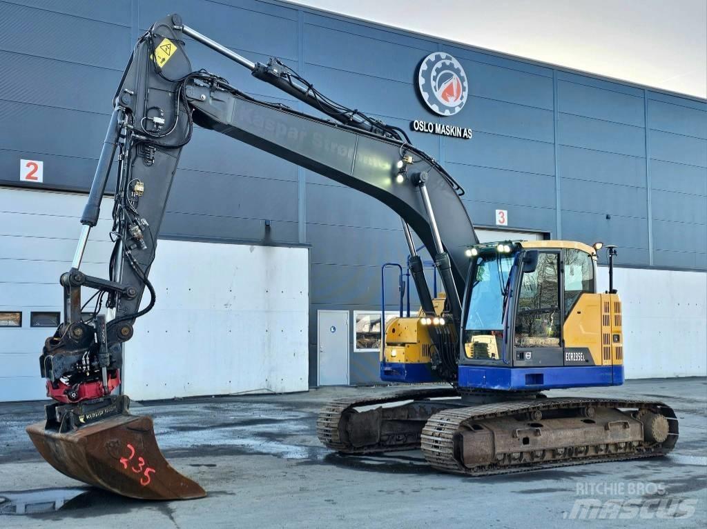 Volvo ECR 235 EL Vikšriniai ekskavatoriai
