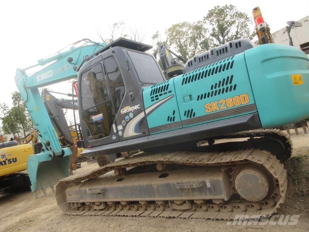 Kobelco SK 260 Vikšriniai ekskavatoriai