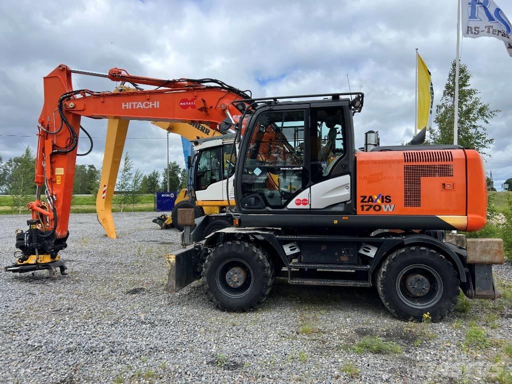 Hitachi ZX 170W-5B Ratiniai ekskavatoriai