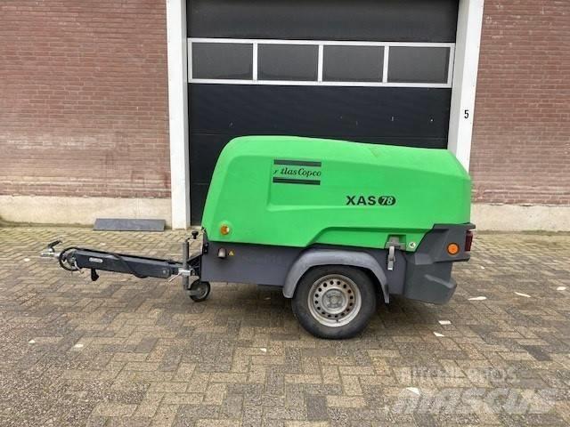 Atlas Copco XAS 78 Kompresoriai