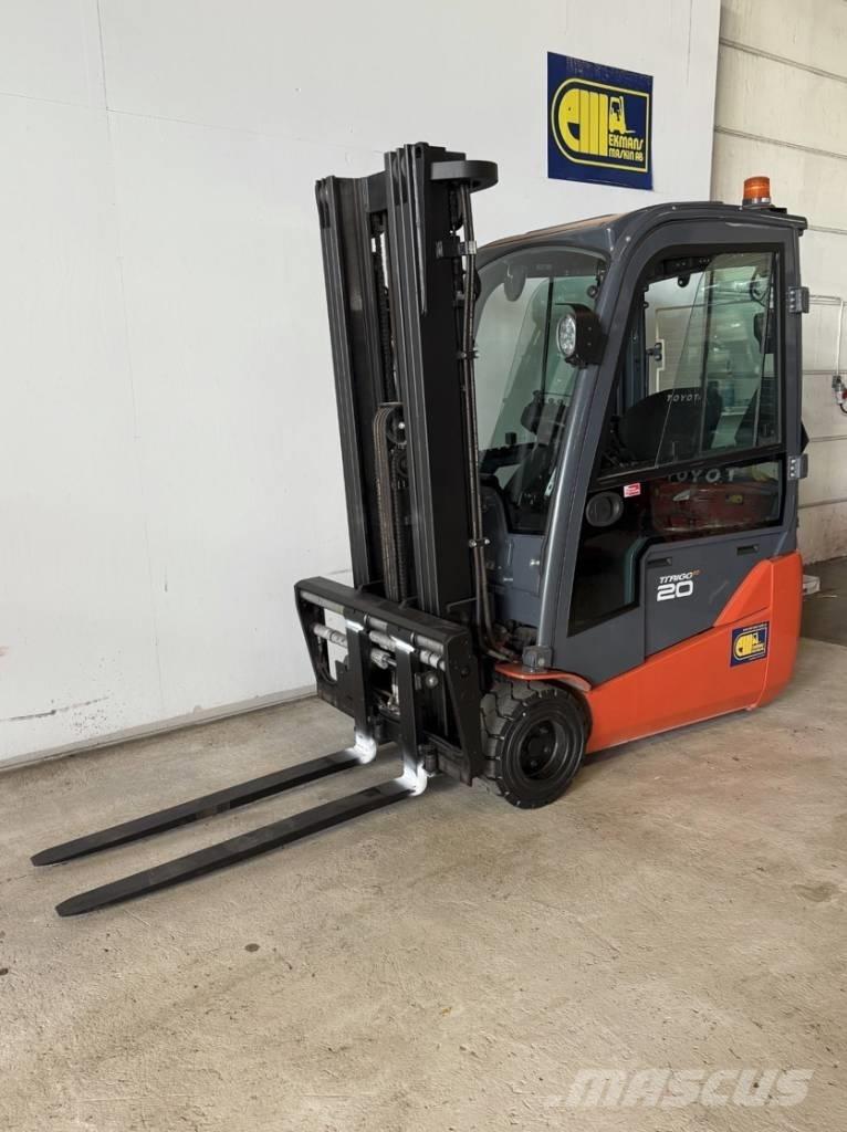 Toyota truck 8FBE20T Elektriniai šakiniai krautuvai
