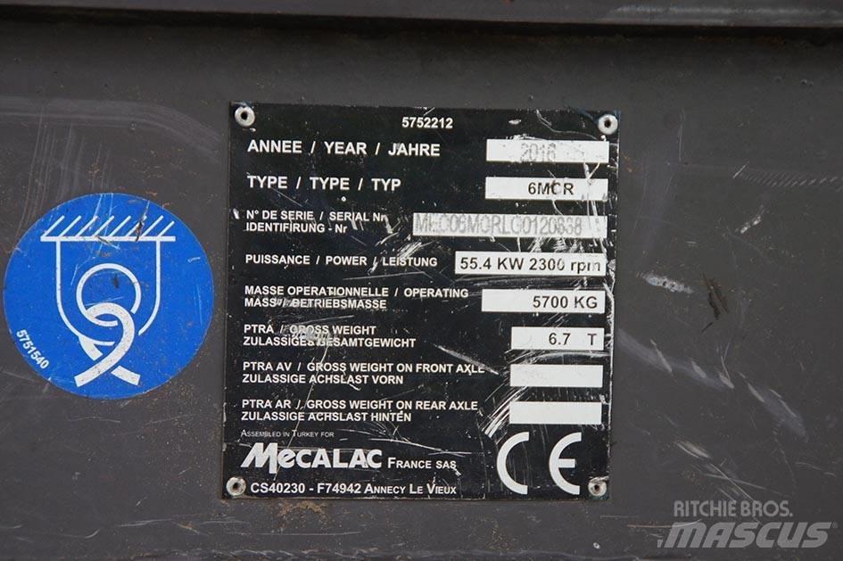 Mecalac 6 MCR Vikšriniai ekskavatoriai