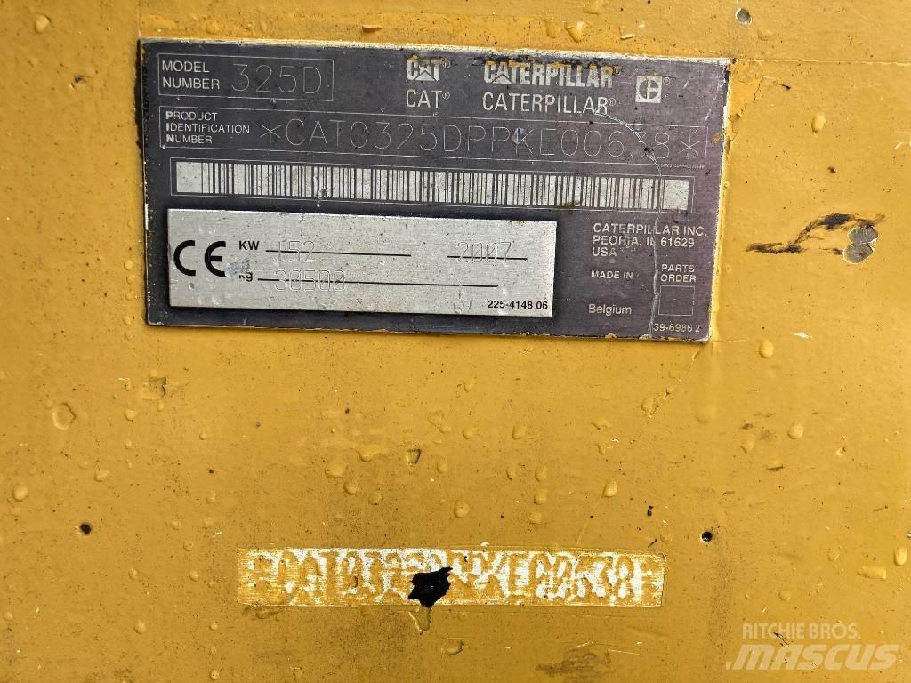 CAT 325 D Vikšriniai ekskavatoriai