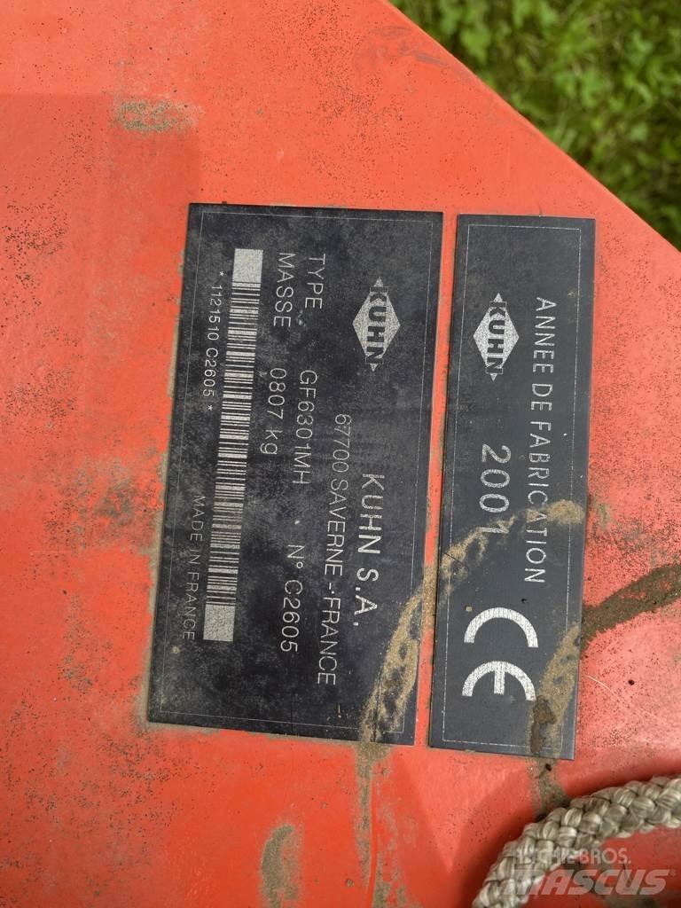 Kuhn GF6301MH Šieno grėbliai ir vartytuvai
