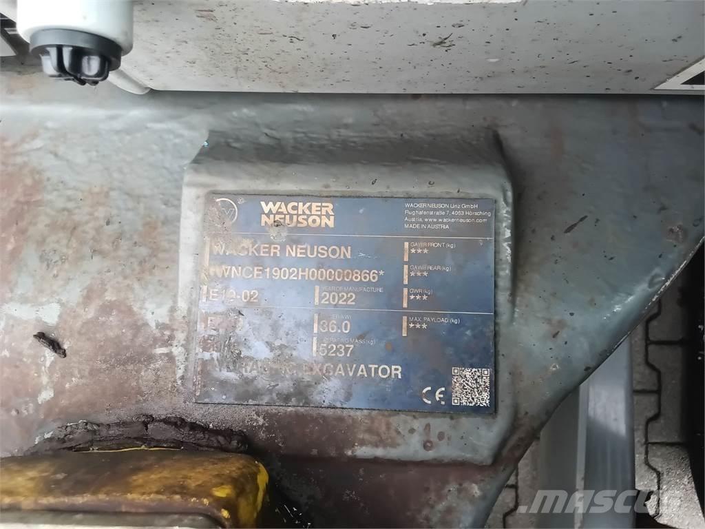 Wacker Neuson EZ50 Vikšriniai ekskavatoriai