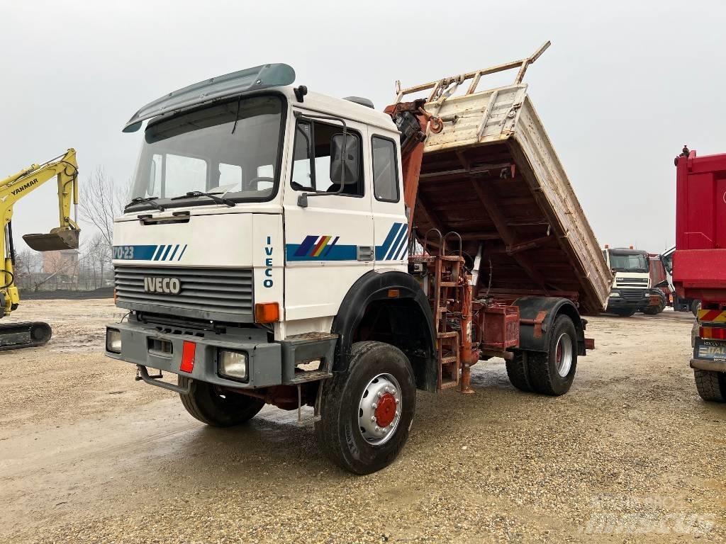 Iveco Magirus 170-23 Savivarčių priekabų vilkikai