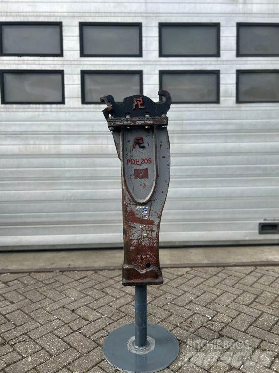 Pladdet PDH20S Hidrauliniai kūjai / Trupintuvai