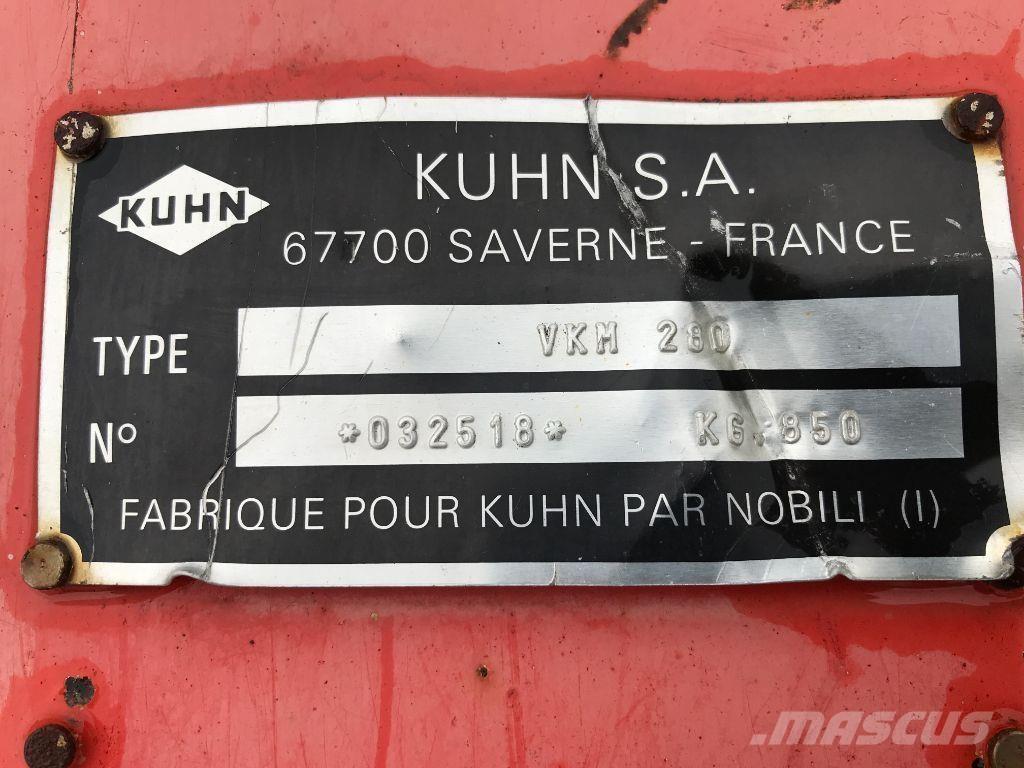 Kuhn VKM 280 Trupintuvai