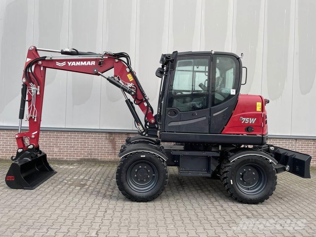 Yanmar B75W Ratiniai ekskavatoriai