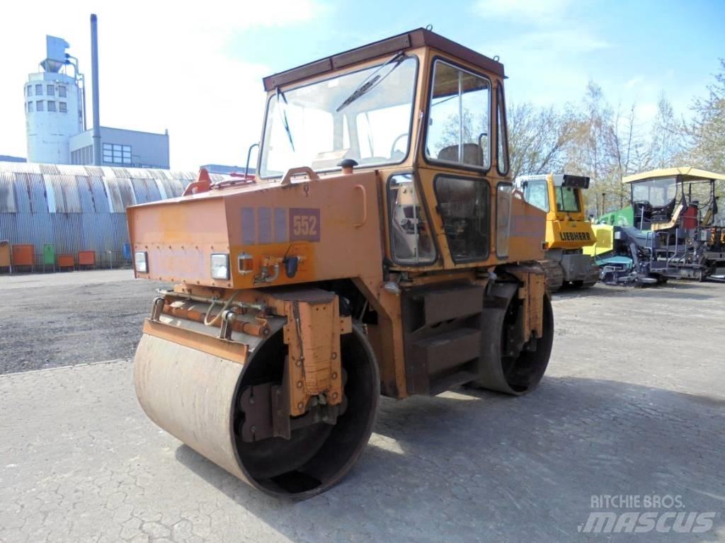 Vibromax W 552 Porinių būgnų volai