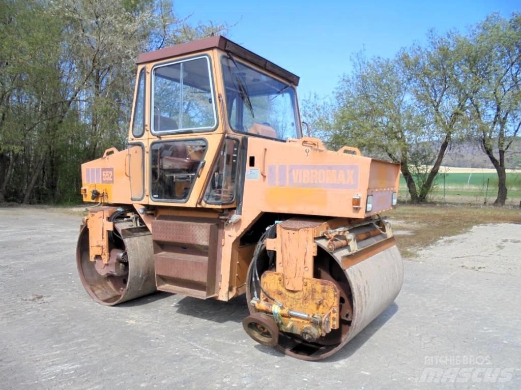 Vibromax W 552 Porinių būgnų volai