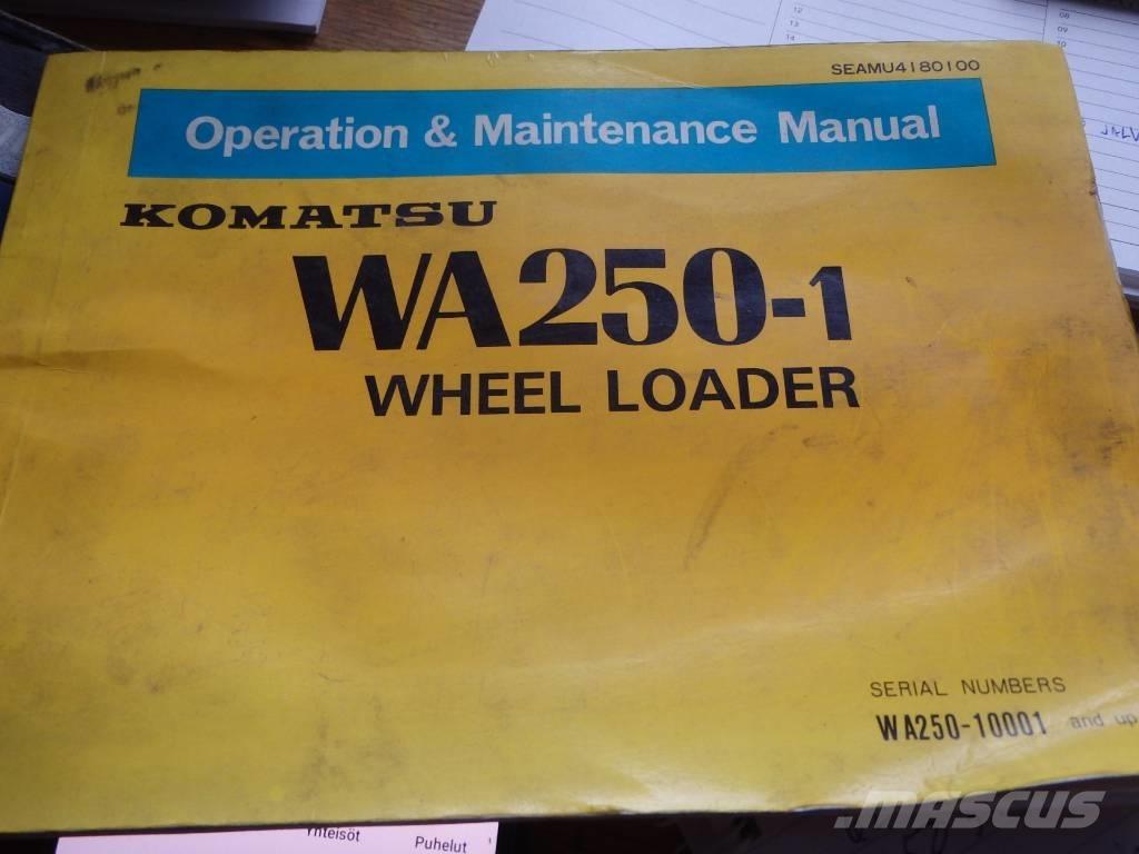 Komatsu WA 250-1 Naudoti ratiniai krautuvai