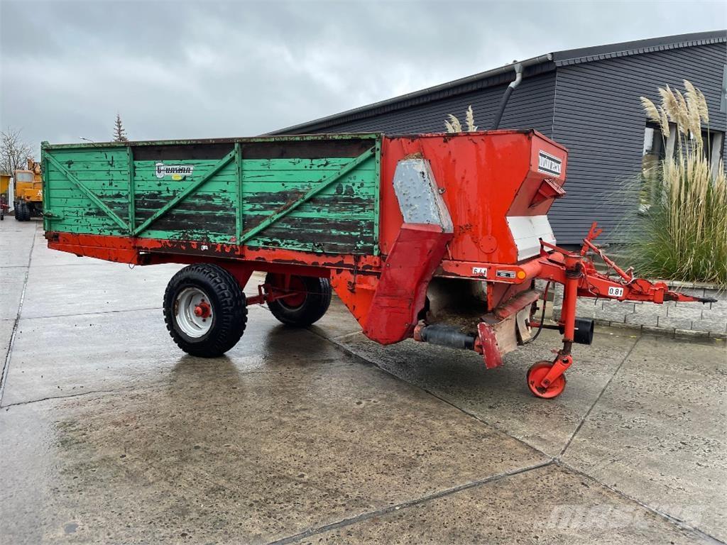 Unsinn RF-8 Priėmimo bunkeriai, pūtimo įrenginiai ir keltuvai