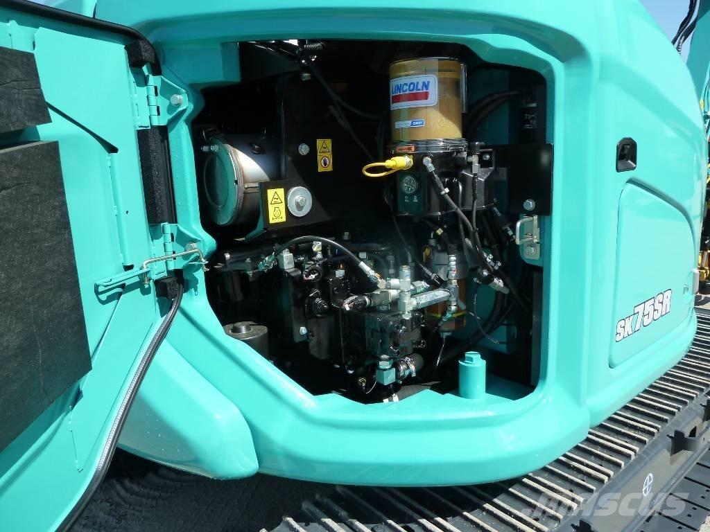 Kobelco SK75SR-7 Vidutinės galios ekskavatoriai 7-12 t