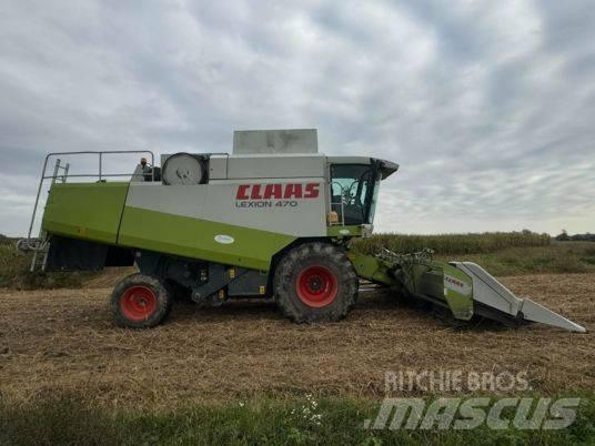 CLAAS Lexion 470 Derliaus nuėmimo kombainai