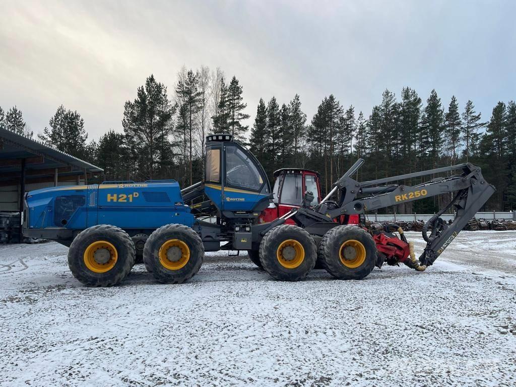 Rottne H21D Miško technika (Harvesteriai)