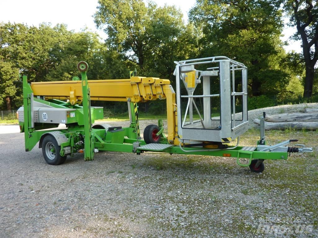 Omme 1650 EB Ant priekabų montuojamos kėlimo platformos