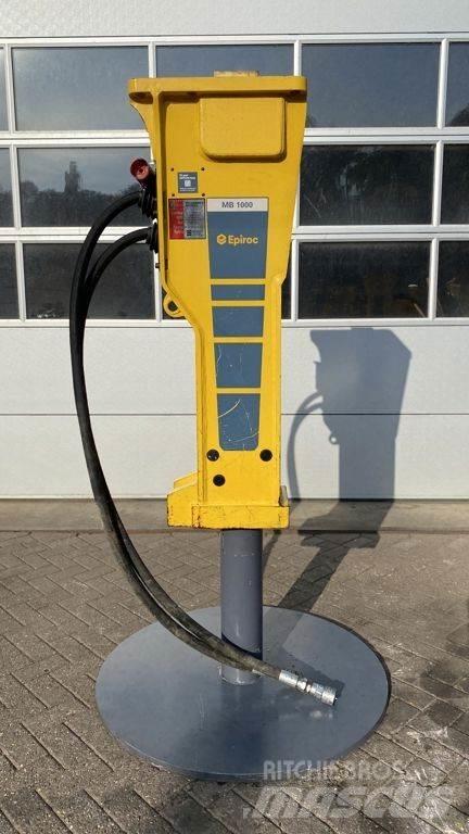 Epiroc MB1000 Hidrauliniai kūjai / Trupintuvai