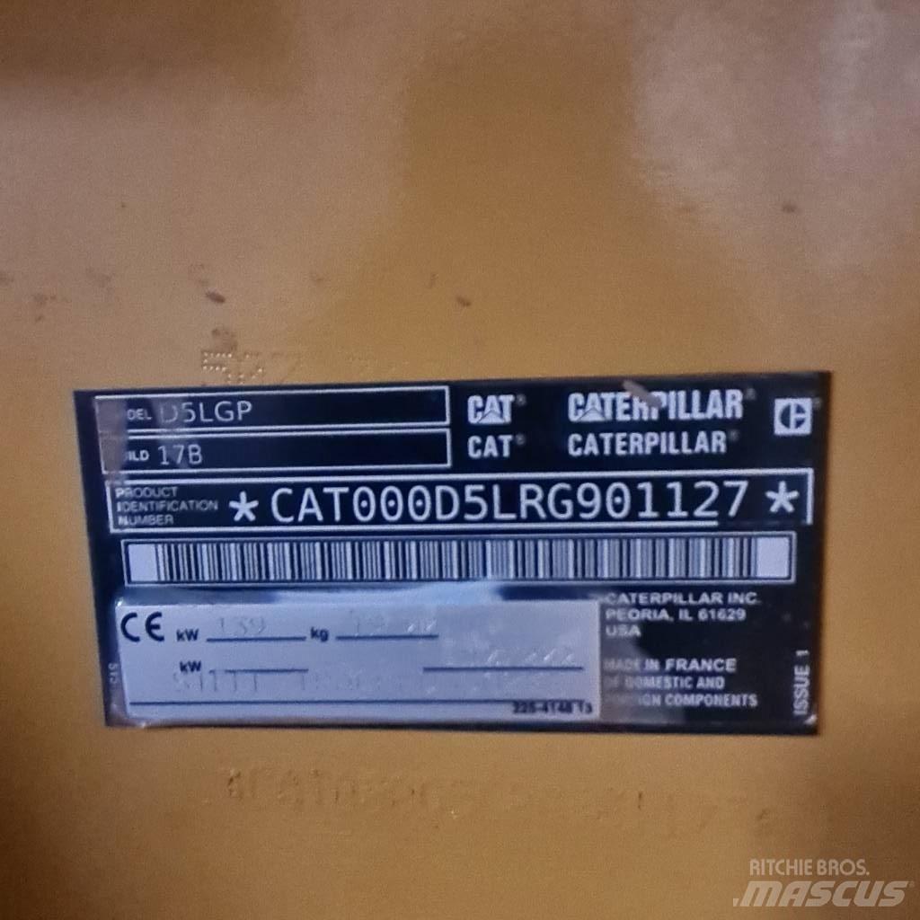 CAT D 5 LGP Vikšriniai buldozeriai