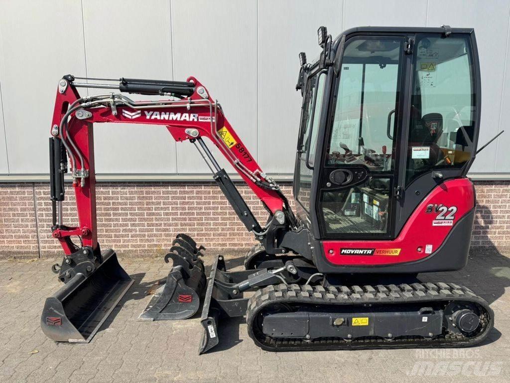 Yanmar SV22 Mini ekskavatoriai < 7 t