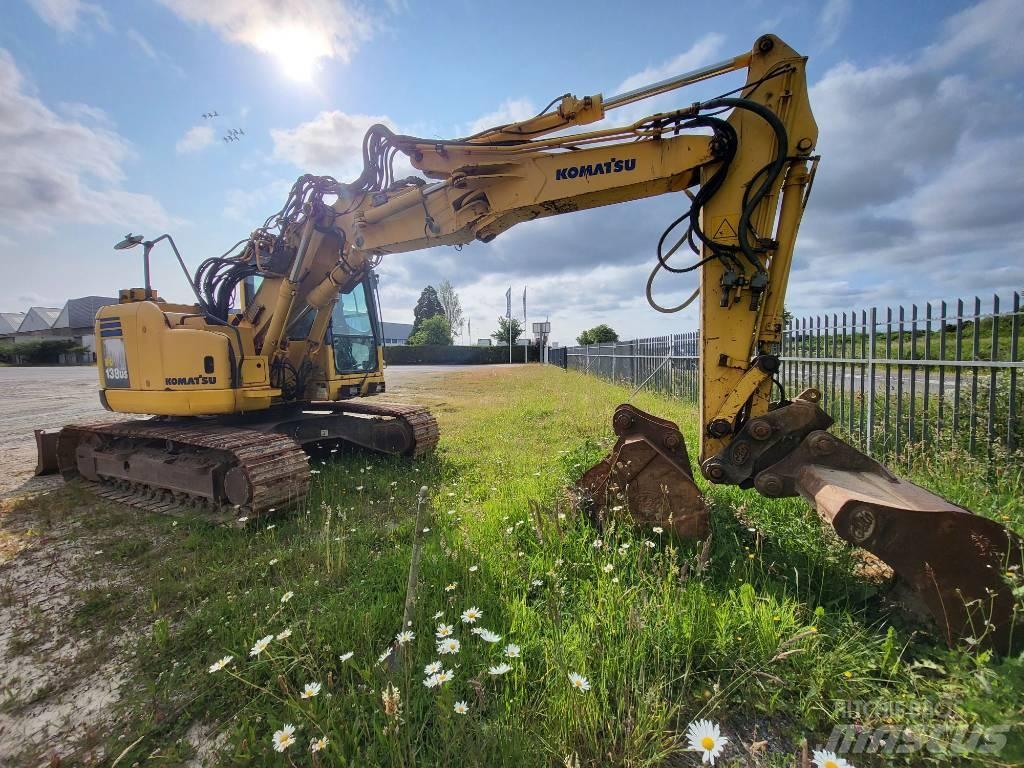 Komatsu PC138US-8 Vikšriniai ekskavatoriai