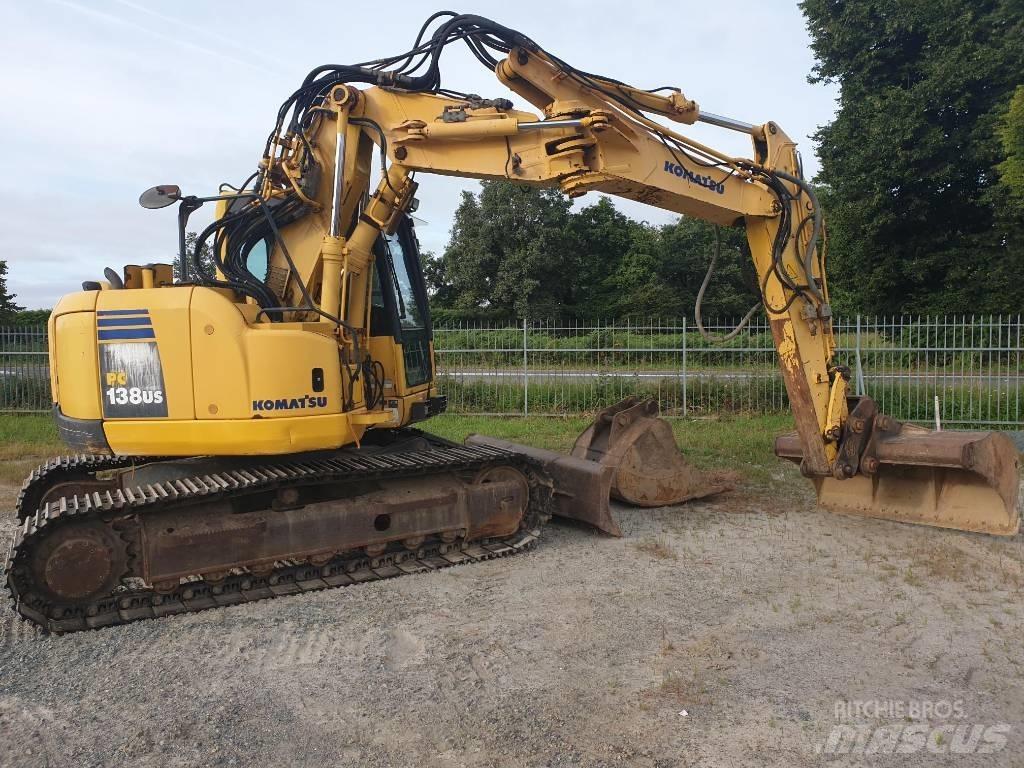 Komatsu PC138US-8 Vikšriniai ekskavatoriai
