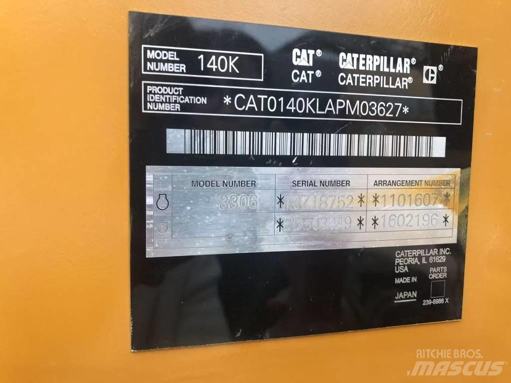 CAT 140k Greideriai