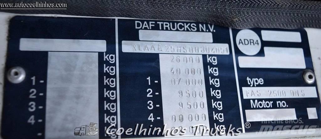 DAF 2500 Ti Priekabos su tentu