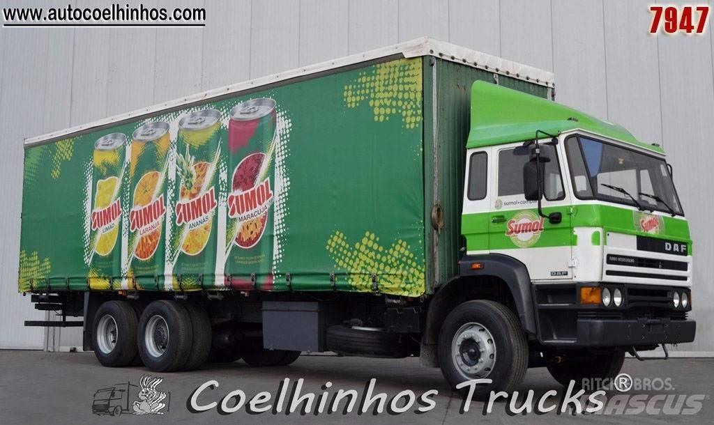 DAF 2500 Ti Priekabos su tentu