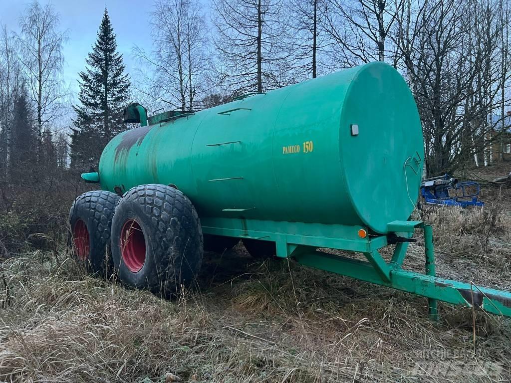  Pameco 15 m3 Srutų cisternos